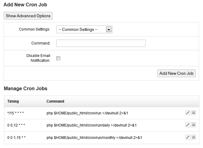 ApPHP MVC Framework - cron example